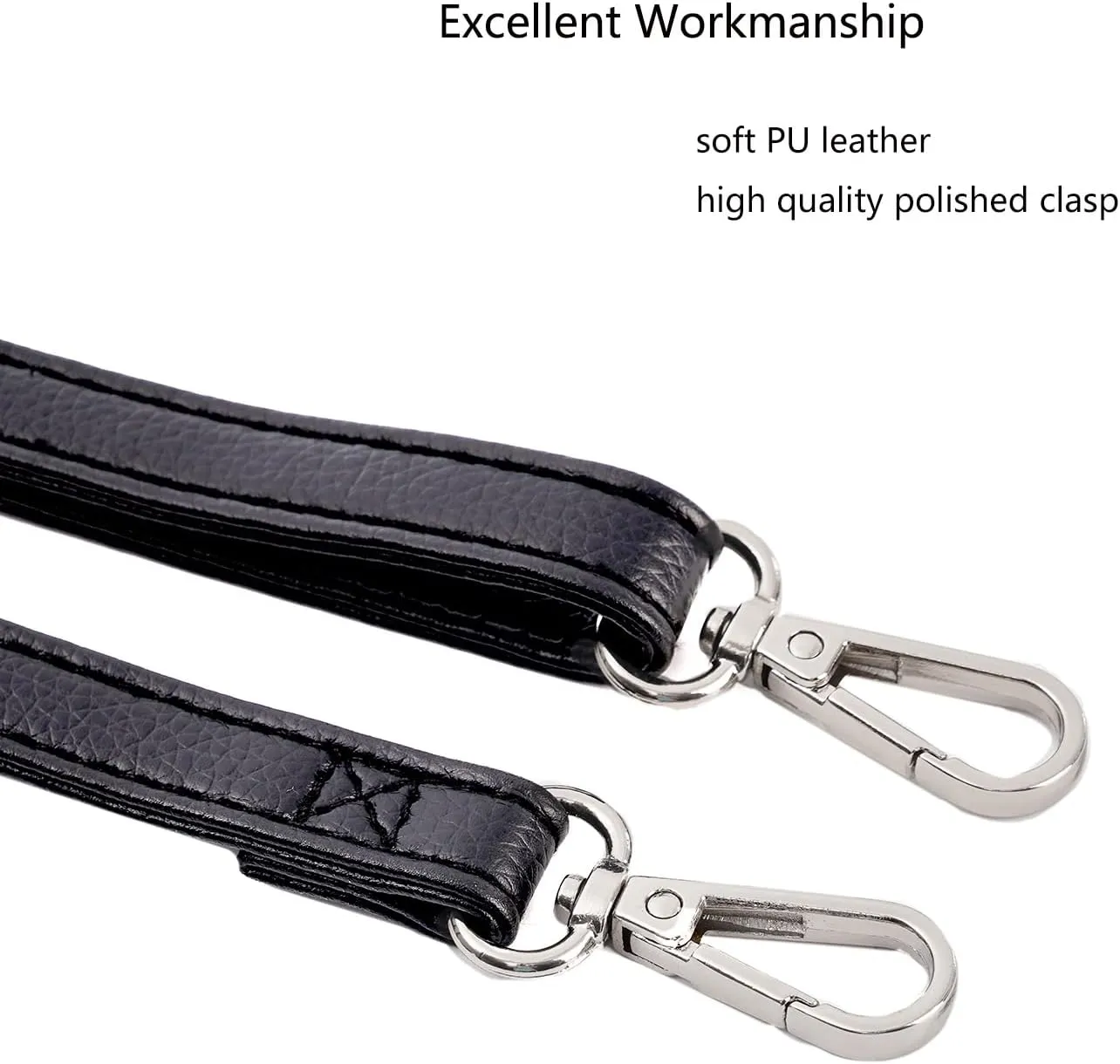 Adjustable Soft PU Leather Shoulder Crossbody Purse Strap Bag Chain Replacement
