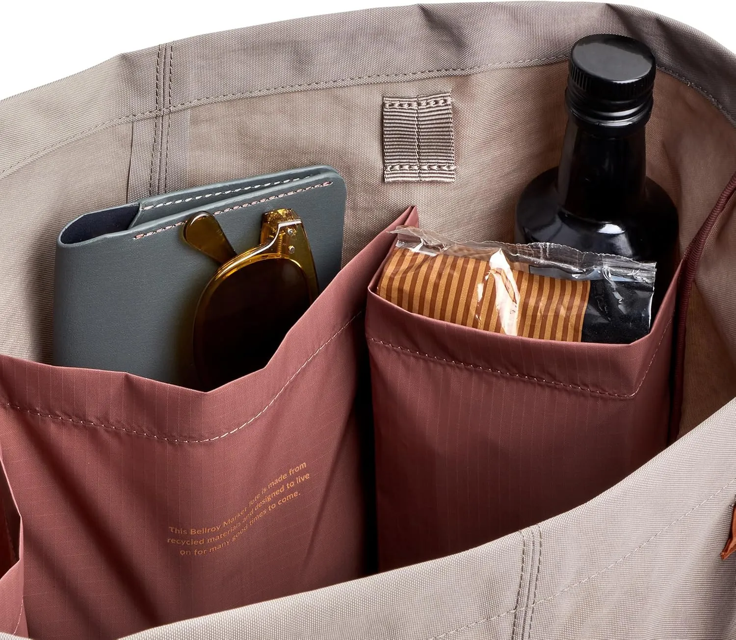 Bellroy Market Tote  (Tote Shoulder Shopping Bag) - Taupe