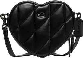 COACH Quilted Leather Heart Crossbody