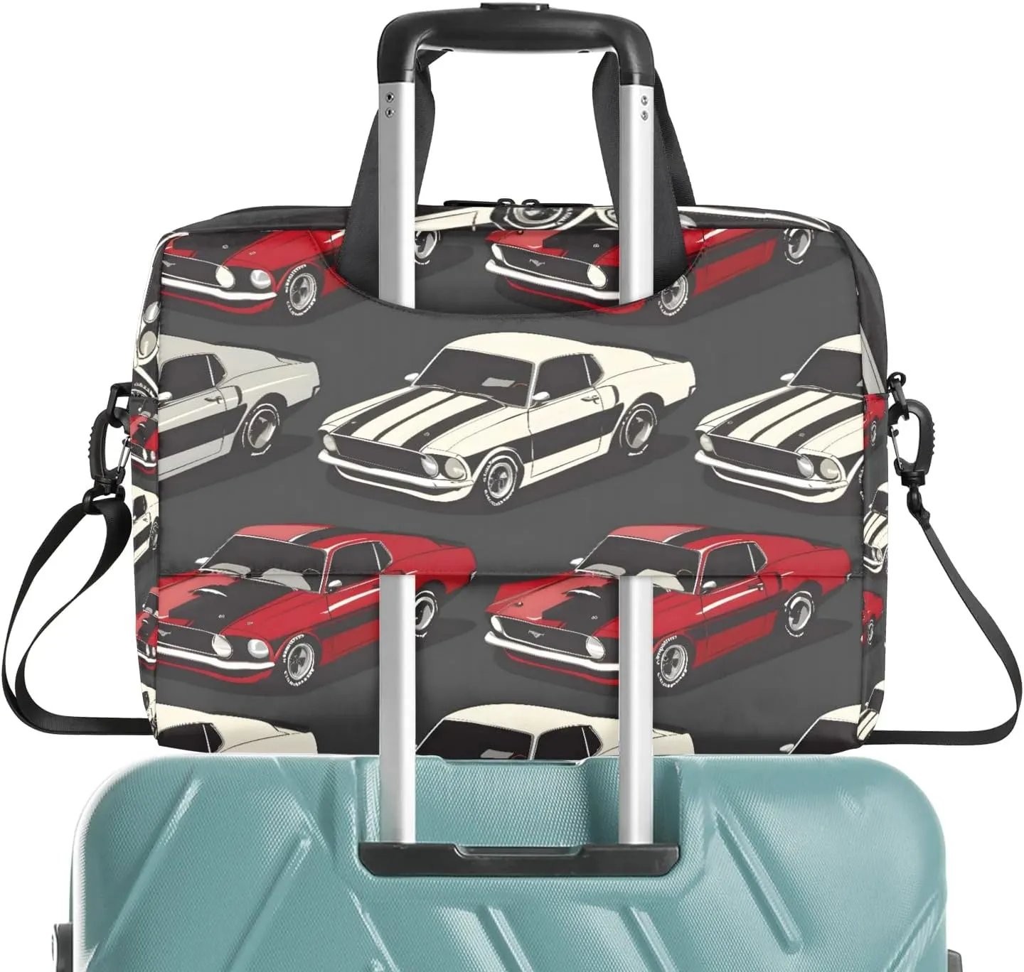 Cool Cars Laptop Bag 15.6 Inch Waterproof Laptop Sleeve Case with Shoulder Straps Computer Case Cover Slim Briefcase for Men and Women