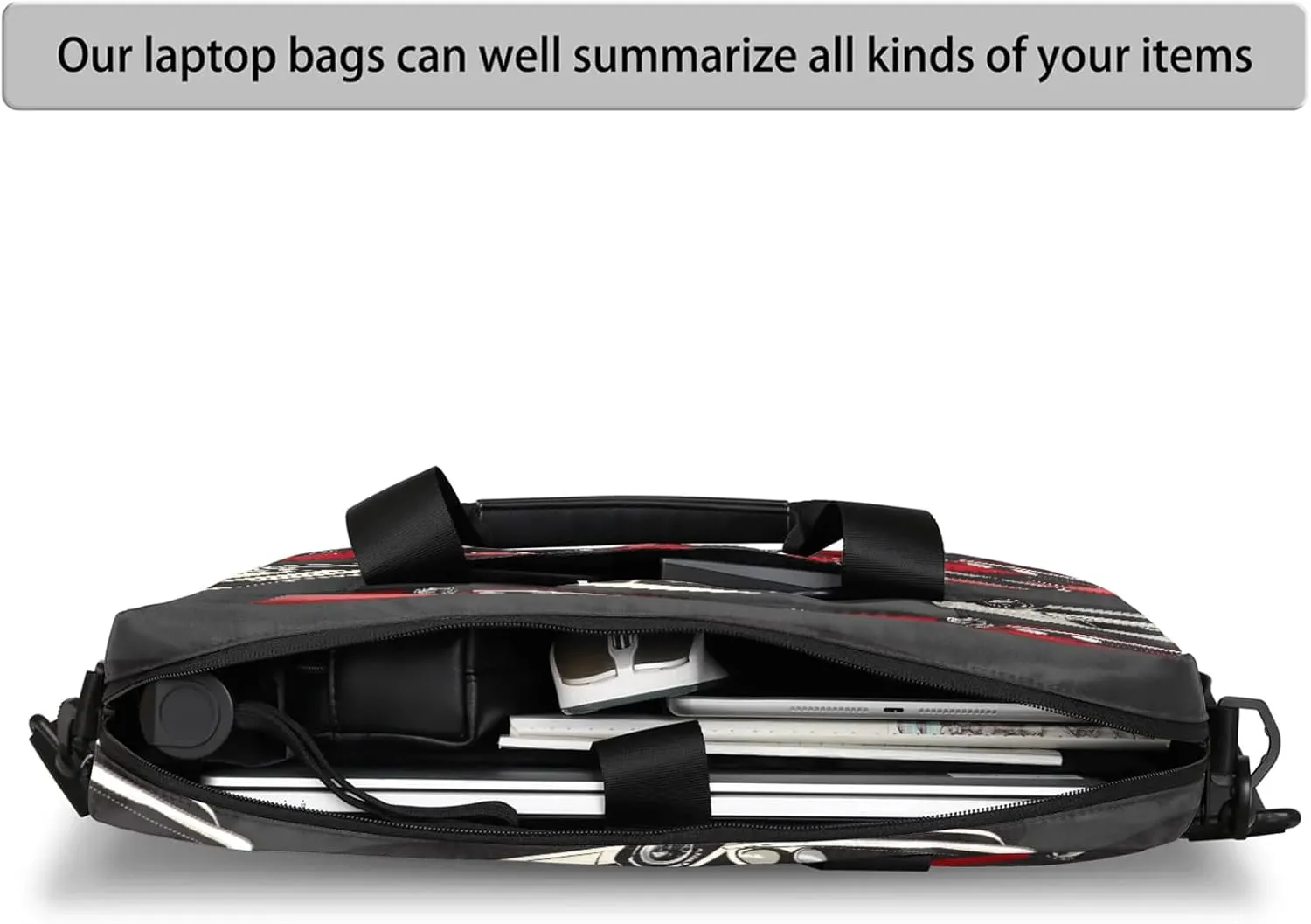 Cool Cars Laptop Bag 15.6 Inch Waterproof Laptop Sleeve Case with Shoulder Straps Computer Case Cover Slim Briefcase for Men and Women