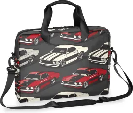 Cool Cars Laptop Bag 15.6 Inch Waterproof Laptop Sleeve Case with Shoulder Straps Computer Case Cover Slim Briefcase for Men and Women