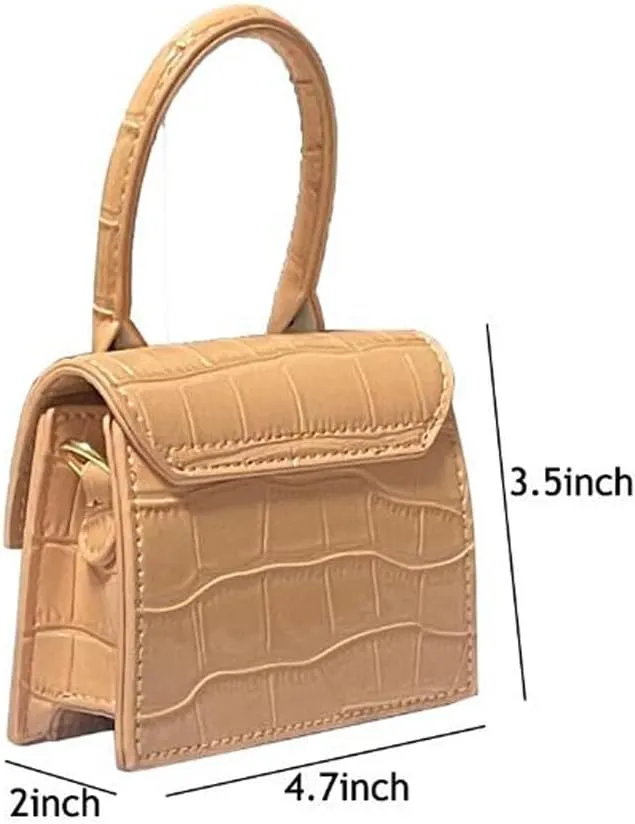 Cute Purse Mini Crossbody Bags for Women Top Handle Clutch Handbag
