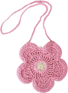 Goclothod Handbag Cute Straw Crossbody Bag Weave Outdoor Shoulder Bag Mini Phone Purse