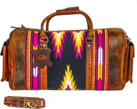 Handmade Duffle Bag leather heavy duty Gym Sports Airplane Overnight Luggage Carry On Unisex Travel Hand Rug Wollen Gift for His/Her (Excluding Shoe Compartment, Rug Duffle Bag ESC_04) Handmade Duffle Bag leather heavy duty Gym Sports Airplane Overnight Luggage Carry On Unisex Travel Hand Rug Wollen Gift for His/Her (Excluding Shoe Compartment, Rug Duffle Bag ESC_04)