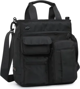 Mens Messenger Bag Laptop Shoulder Bag Computer Work Office Bag Waterproof Briefcases for Travel Work