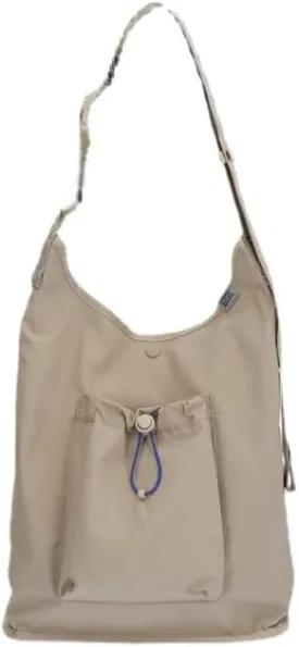 Pooyikoi Lightweight Casual Drawstring Shoulder Bag 2023 Spring/Summer New Nylon Canvas Bucket Bag