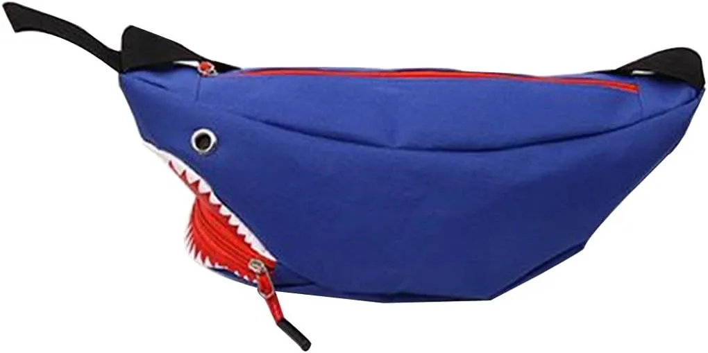 Shark Sling Bag Shoulder Chest Fanny Pack Cross Body Bag for Men & Women