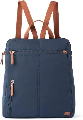 the sak Women's Esperato Recycled Nylon Backpack, Navy II, One Size