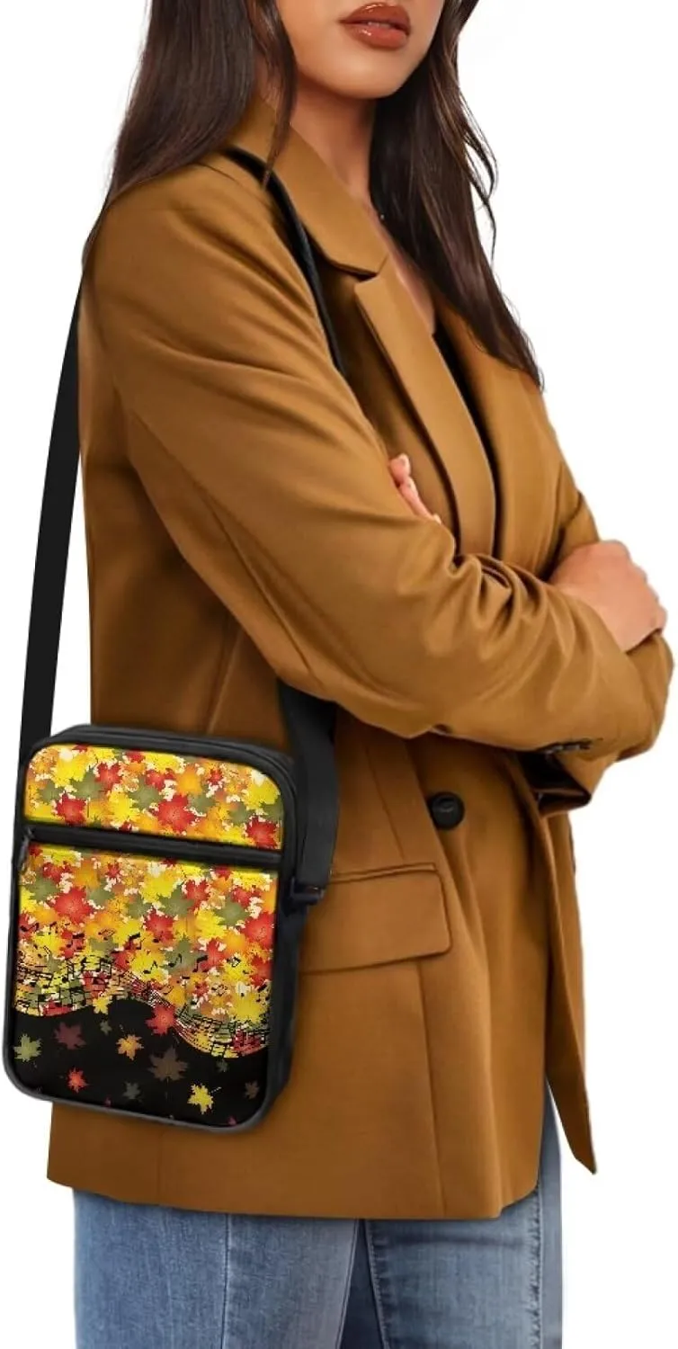 TODIYADDU Shoulder Bag for Women Crossbody Sling Bag Fashion Messenger Bag Small Cell Phone Purse Holder Wallet Nice Gifts