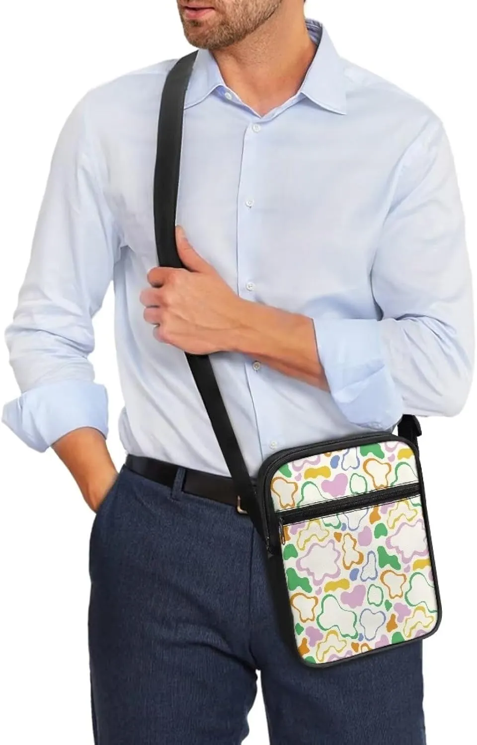TODIYADDU Shoulder Bag for Women Crossbody Sling Bag Fashion Messenger Bag Small Cell Phone Purse Holder Wallet Nice Gifts