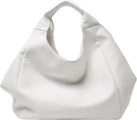 Women Hobo Handbags Large Capacity Handbags Soft Leather Shoulder Bag Soft Vegan Leather Shoulder Bag
