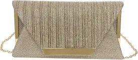 Women's Evening Handbags Formal Clutch Purse, Sequin Wedding Bridal Guest Envelope Clutch