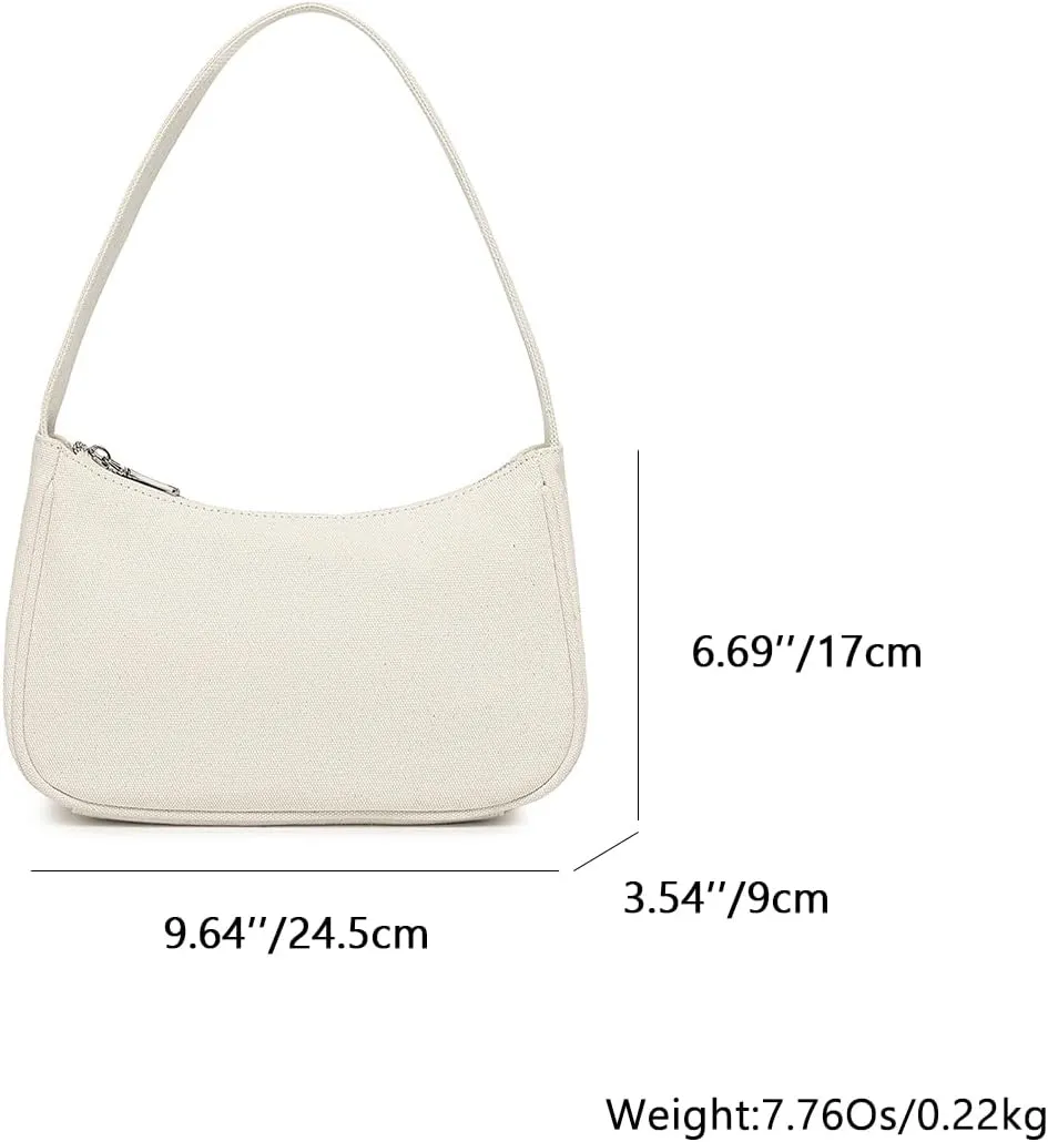 YONBEN Women's Shoulder Bag Handbag Purse Simple One-Shoulder Underarm Bag Lightweight and Practical